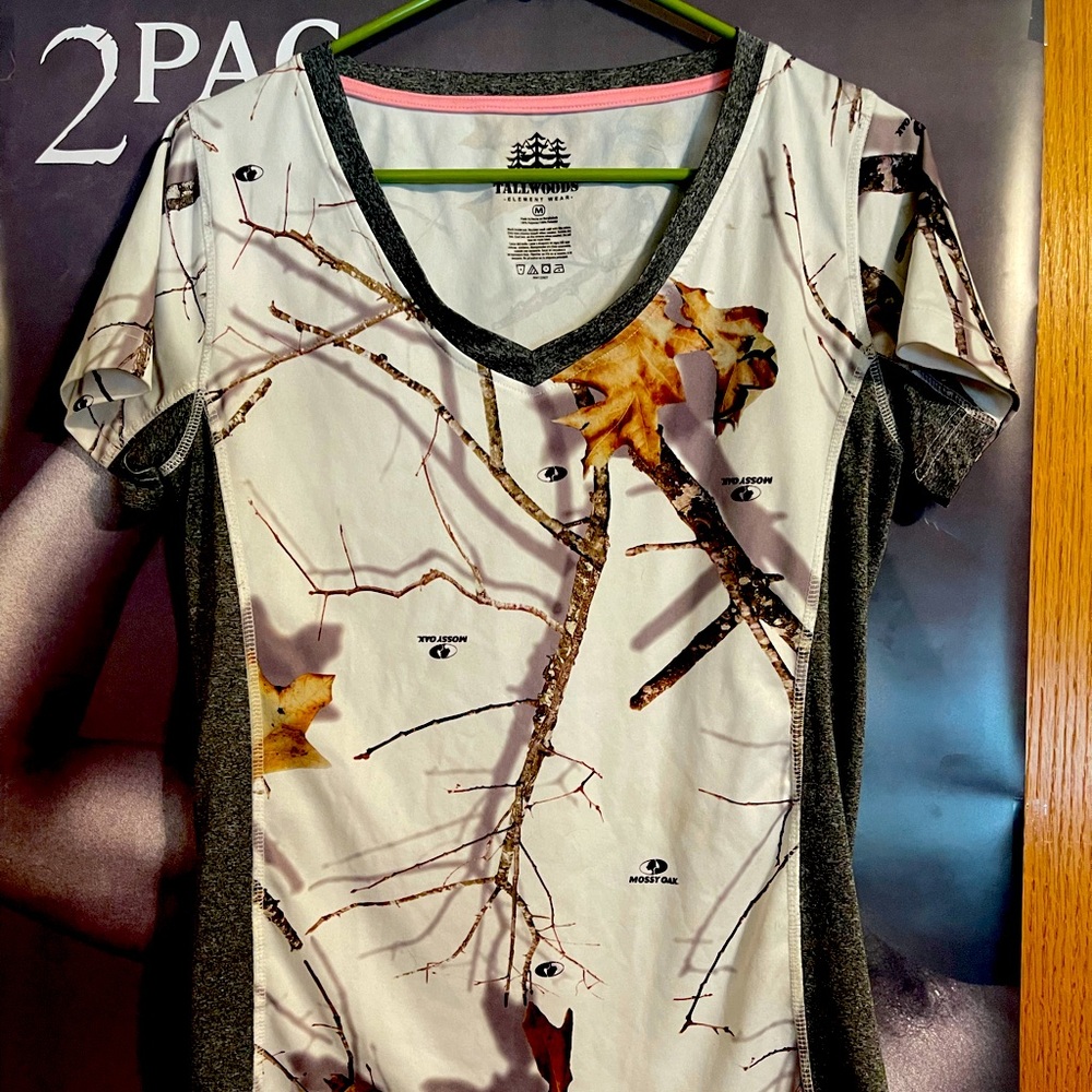 Tall Woods/MossyOak camou shirt
